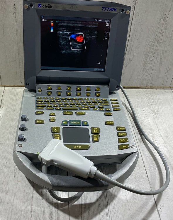 Sonosite Titan  Portable Ultrasound 2005 - With Linear Array probe L25 Probe