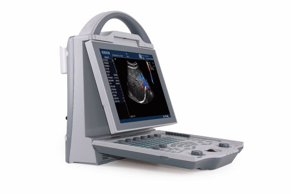 Affordable Color Doppler Ultrasound w/ Convex and TV Probe, PW, Multi Lang.