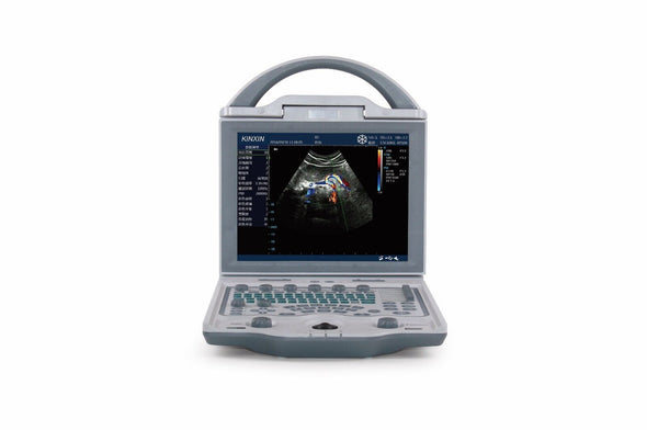 Affordable Color Doppler Ultrasound w/ Convex and TV Probe, PW, Multi Lang.