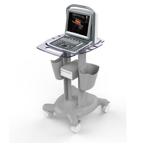 Color Doppler Chison Ultrasound & Linear Probe, Trolley, Battery, PW Vascular
