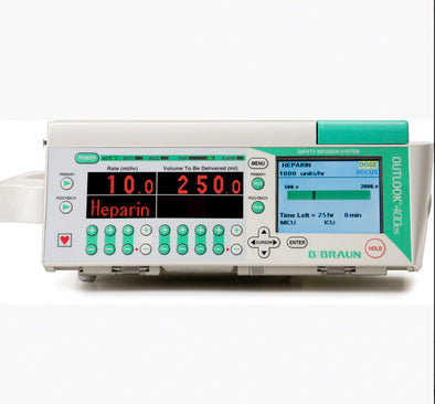 B Braun Outlook 400ES Safety Infusion Pump System