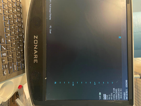 ZONARE C4-1 IPX7 Ultrasound Probe Transducer