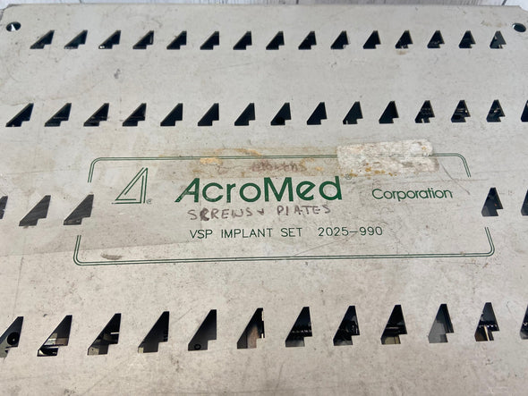 AcroMed VSP Implant Set 17.5"x13"x2.5"
