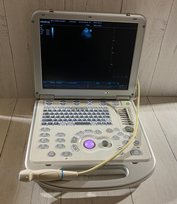 Advanced Cardiac Ultrasound Mindray M7 with one  cardiac phased array probe