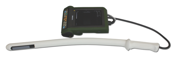 RKU-10V Handheld Ultrasound with Rectal Probe Insertion Arm