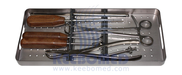 Keebomed Orthopedic Systems Large Orthopedic 4.5/6.5mm Set - Instruments Only