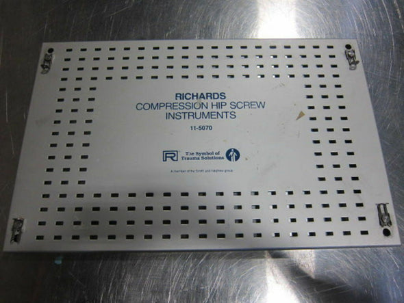 Richards 11-5070 Hip Screw Instruments In Case (57DM)