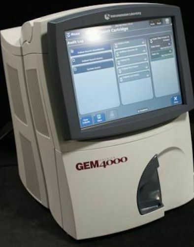 Instrumentation Laboratory Gem Premier 4000 Blood Gas Analyzer