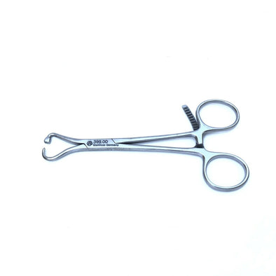 Synthes 399.00 Orthopedic Holding Forceps with Foot for Mini Plates, 5" (DMT373)