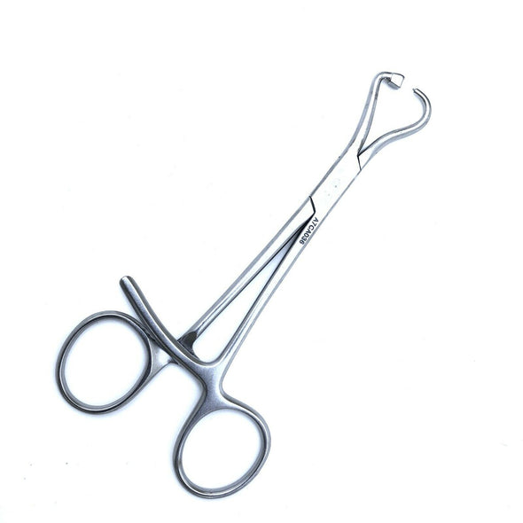 Synthes 399.00 Orthopedic Holding Forceps with Foot for Mini Plates, 5" (DMT373)