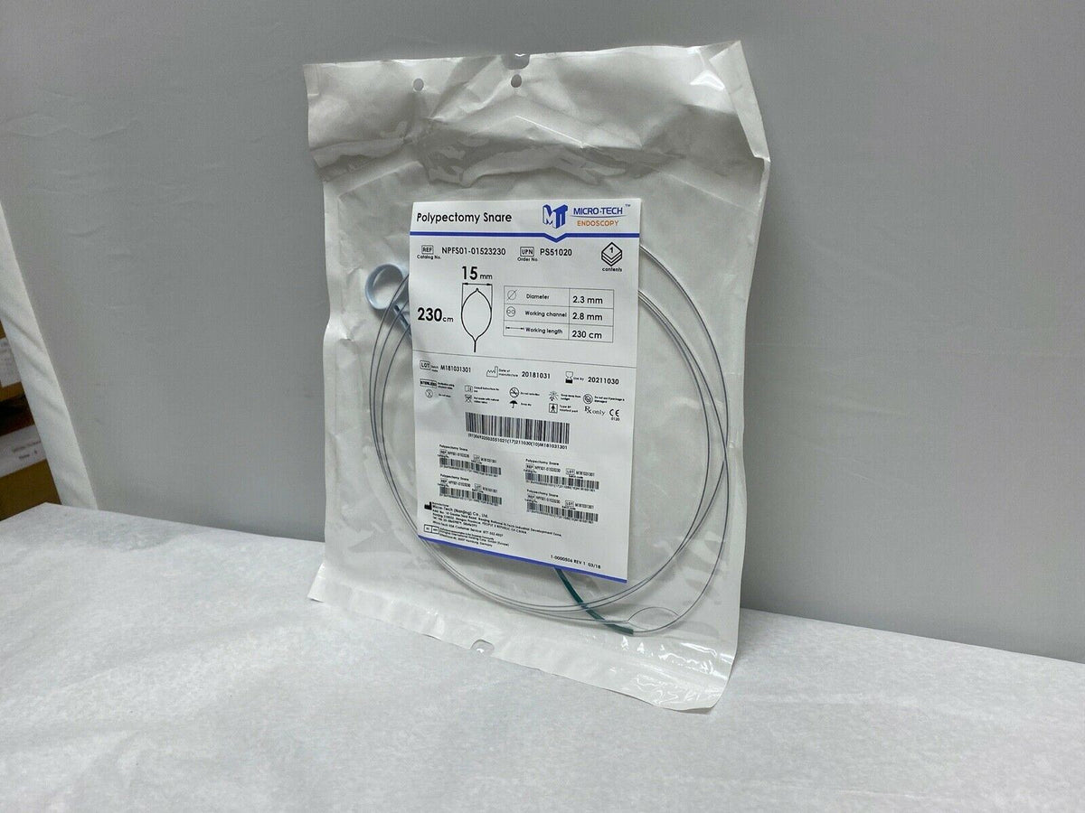 Micro-Tech Endoscopy Polypectomy Snare 15mm NPFS01-01523230 | CEDESP-1 ...