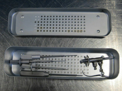 Zimmer Herbert Bonescrew Surgical Instrument, Incomplete In Sterilization Tray