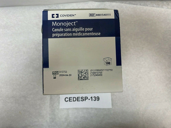 Covidien Monoject Needleless Med Prep Cannula | CEDESP-139
