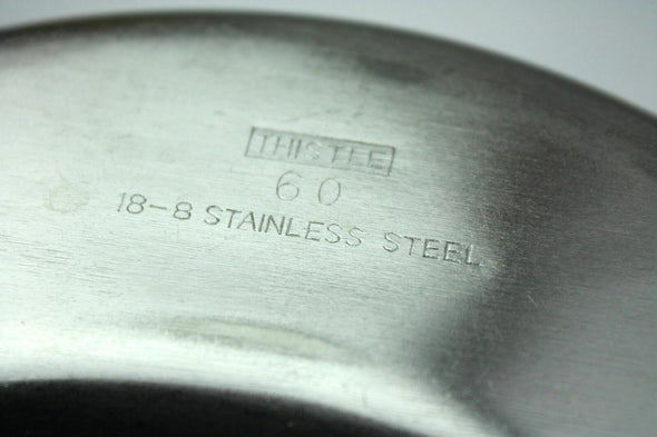 Thistle - Stainless Steel 6" Emesis Basin, Kidney Shaped Dish Container used