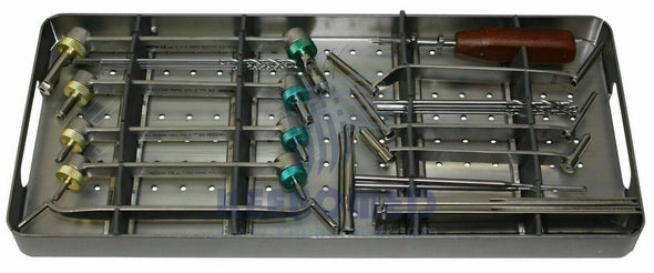 Complete Orthopedic Instrument System 1.5/2.0/2.7/3.5/4.0mm Veterinary Use
