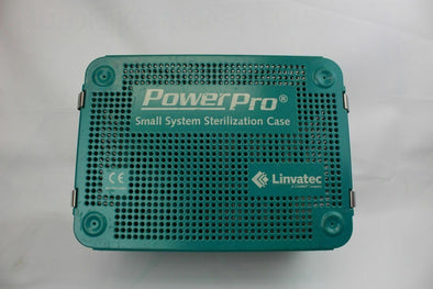 Linvatec PowerPro Small System Sterilization Case With Insert Instrument Tray