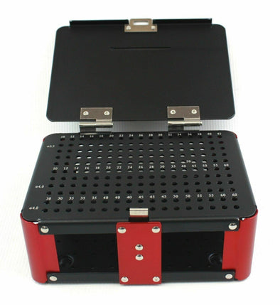 Orthopedic Screw Empty Case With Lid For 3.5mm 4.0mm Screws - KeeboMed