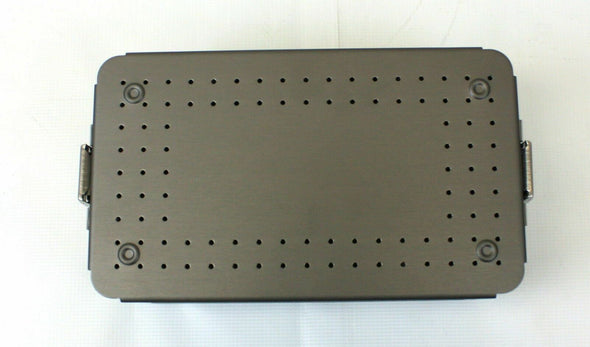 Orthopedic Instrument Empty Case, Stainless Steel, Includes (2) Trays - KeeboMed