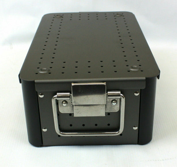 Orthopedic Instrument Empty Case, Stainless Steel, Includes (2) Trays - KeeboMed