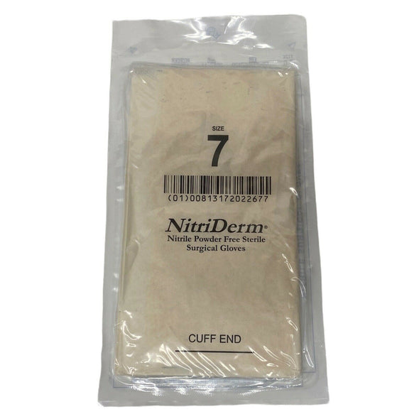 Innovative Healthcare NitriDerm 135700 Gloves Size 7 (25 Pairs/Box) | CEA-10