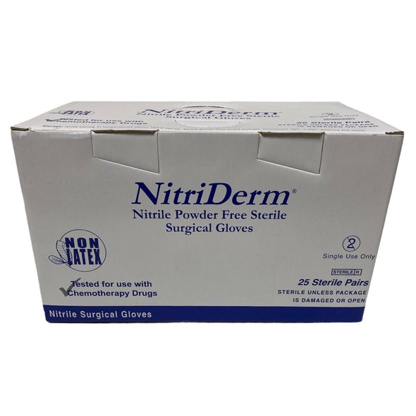 Innovative Healthcare NitriDerm 135700 Gloves Size 7 (25 Pairs/Box) | CEA-10