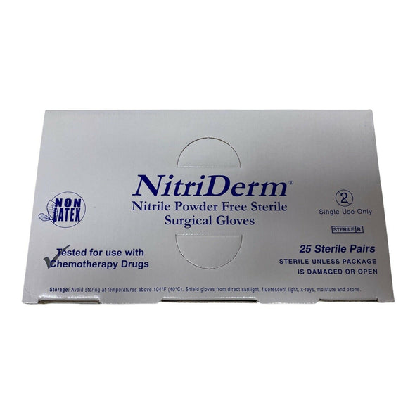 Innovative Healthcare NitriDerm 135700 Gloves Size 7 (25 Pairs/Box) | CEA-10