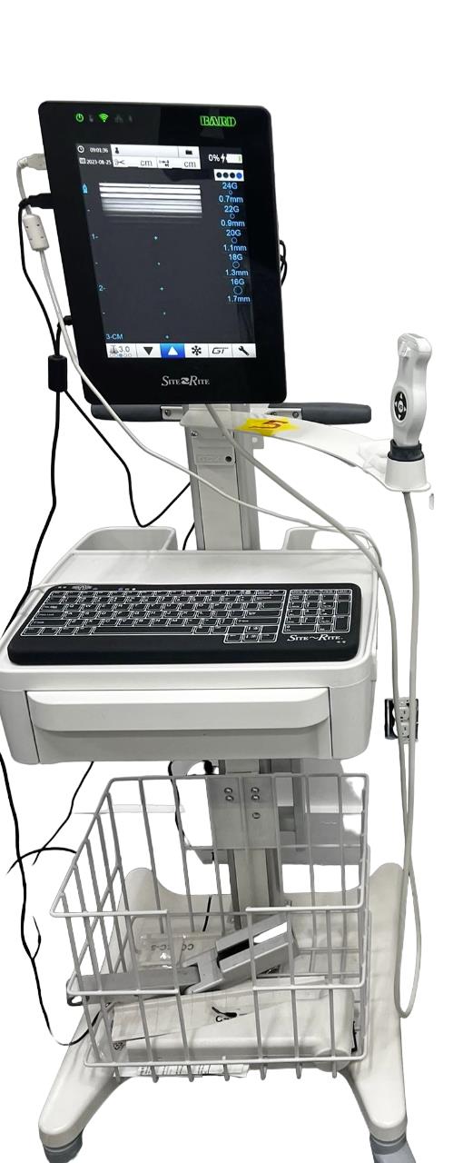 Bard Site Rite 8 Ultrasound Ultrasound machine with probe 2016 with Cart
