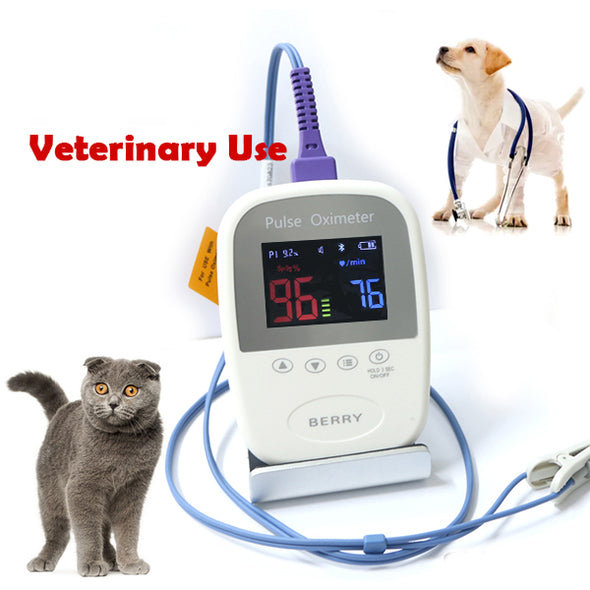 SpO2 and Pulse Rate Monitor Veterinary Use