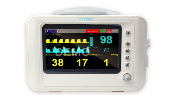 Keebomed Patient Monitors Patient Monitor KM-1000C With EtCO2 and SpO2