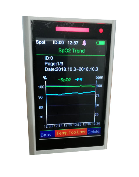 3.5" LCD Handheld Pulse Oximeter