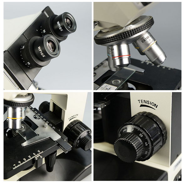 Wide Field Plan-Scope Eyepiece Microscope