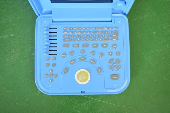 Elegant blue&white laptop portable vet/animal ultrasound/Veterinary ultrasound scanner price(convex, linear and micro-convex)