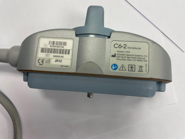 ZONARE C6-2 Ultrasound Probe Transducer