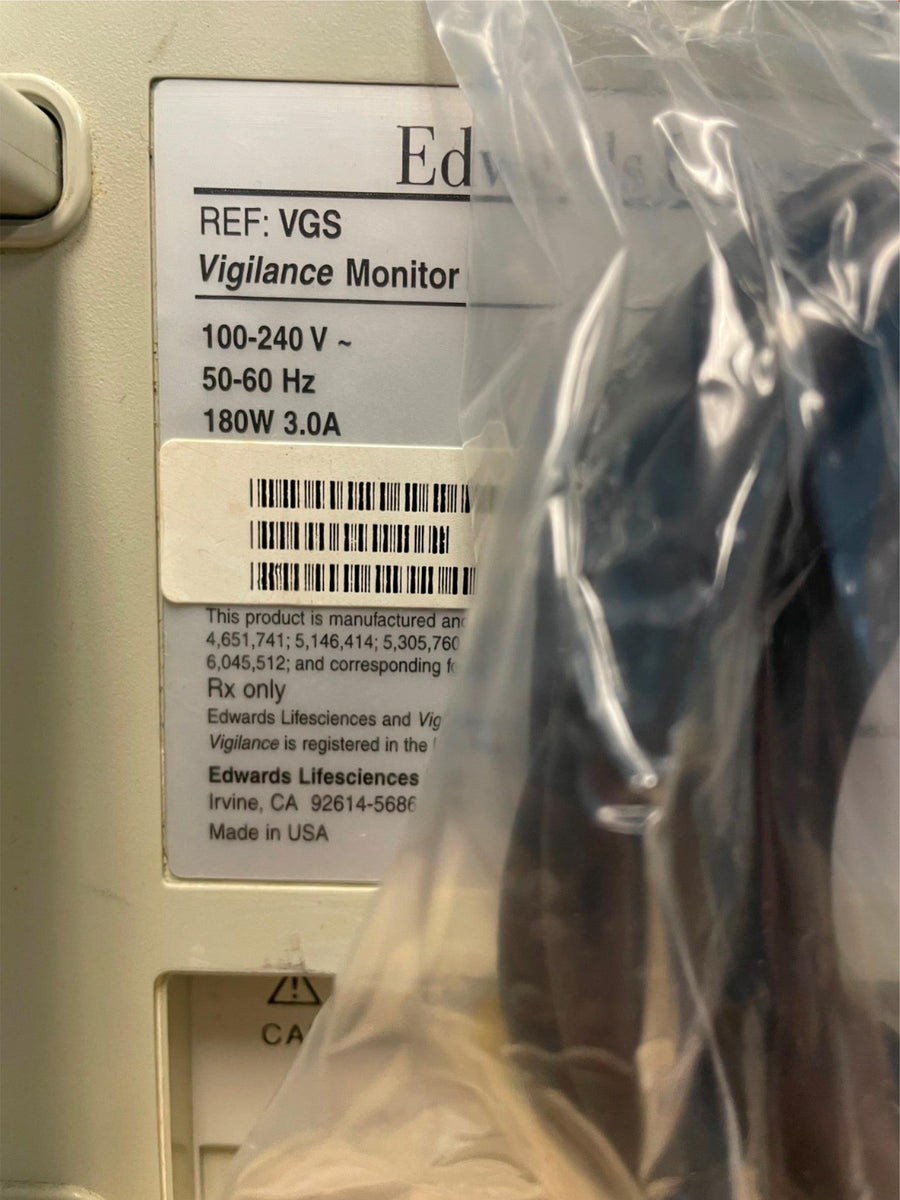 Edwards Lifesciences Vigilance Monitor VGS – KeeboVet Veterinary ...