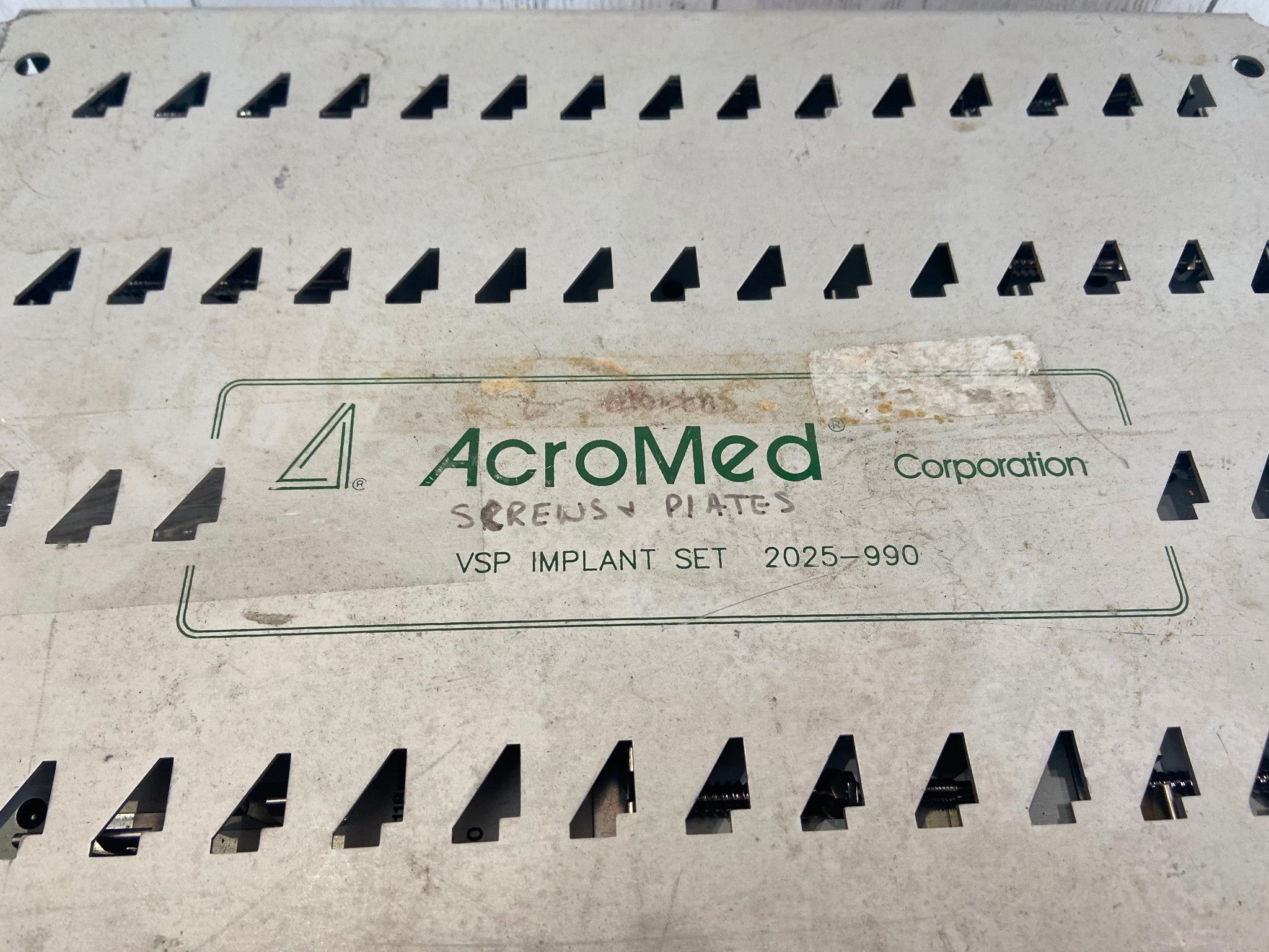 AcroMed VSP Implant Set 17.5"x13"x2.5" KeeboVet Veterinary Ultrasound