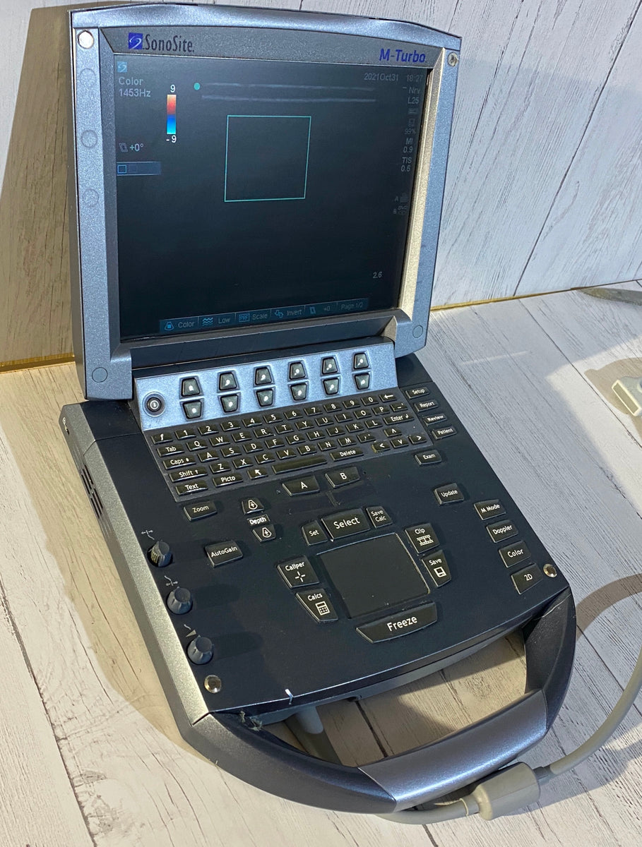 SonoSite M Turbo with one linear array probe L25 2008 – KeeboVet ...
