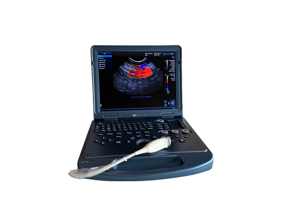 ECO-17Vet High end Equine Ultrasound with Rectal Probe  4-12 MHz Color Doppler