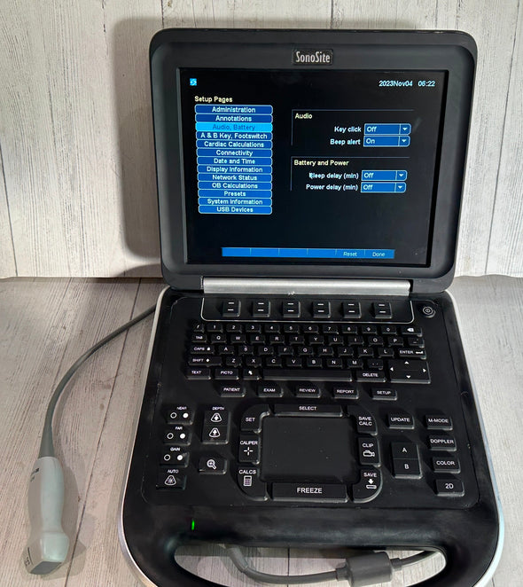Sonosite Edge Portable Ultrasound & Phased Array Cardiac Probe P21x Warranty