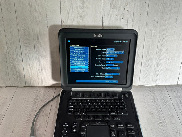 Sonosite Edge Portable Ultrasound & Phased Array Cardiac Probe P21x Warranty