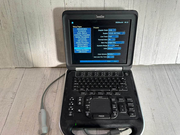 Sonosite Edge Portable Ultrasound & Phased Array Cardiac Probe P21x Warranty