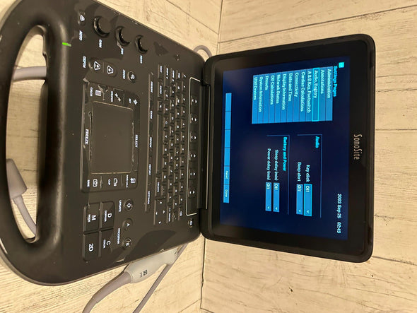 Sonosite Edge II Ultrasound 2016, DICOM  with Phased  Array probe rP19x