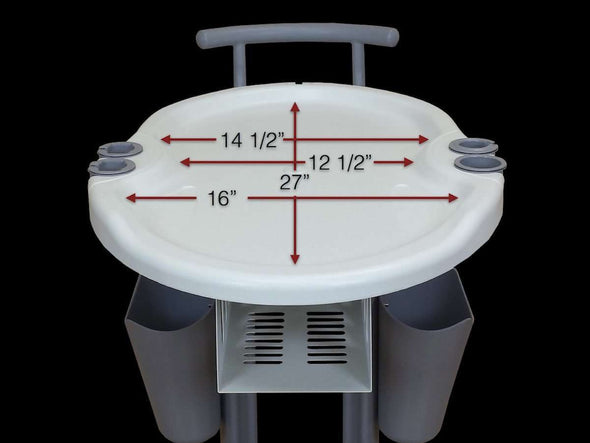 DeLuxe Trolley KM-3, Accessories for Ultrasound | KeeboVet Veterinary Ultrasound Equipment