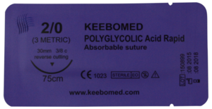 Keebomed Sutures Sutures PGAR Polyglycolic Acid Rapid