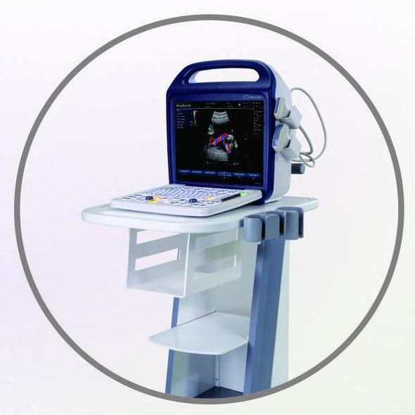 KeeboSono C5Plus Color Doppler Veterinary Ultrasound System | Trolley Cart