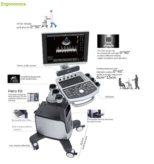 KeeboVet Veterinary Ultrasound Equipment Portable Ultrasounds QBit9VET