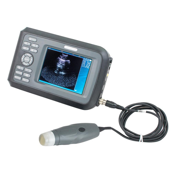 Portable Ultrasound Scanner Animals Veterinary Mechanical Sector Probe +Oximeter 190891726155