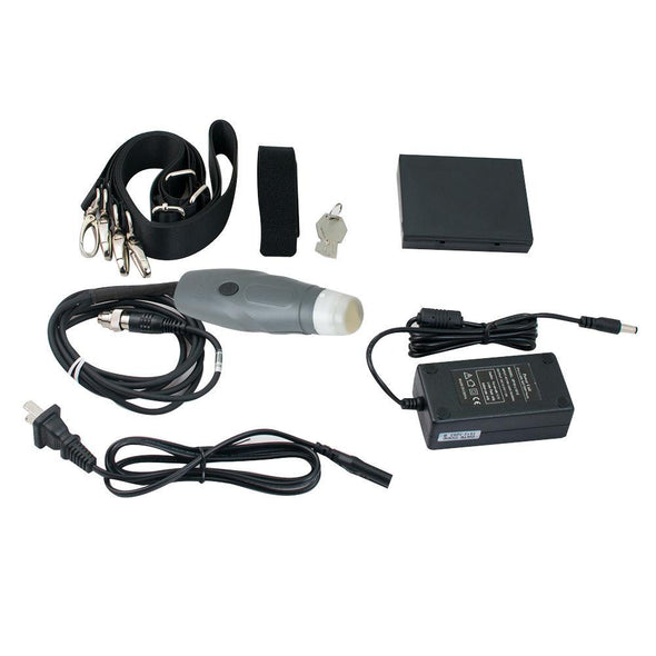 Handheld Ultrasound Scanner Machine Animal Veterinary 3.5MHZ Probe + Battery FDA