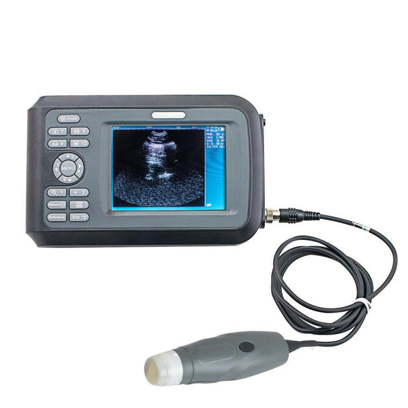 Portable Ultrasound Scanner Animals Veterinary Mechanical Sector Probe +Oximeter 190891726155