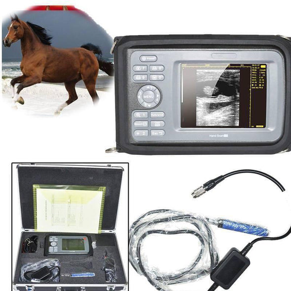 USA! CE Veterinary Medical Handheld Palm Ultrasound Scanner Machine Rectal Probe