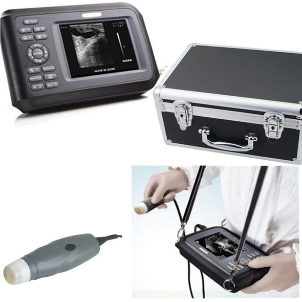 Laptop Veterinary Machine Ultrasound Scanner Animal Convex Probe Pet Clinic USA!